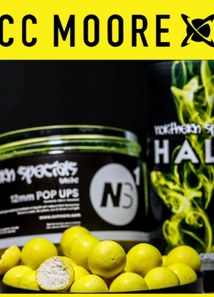 CC Moore NS1 HALO Booster Liquid Bundle. Halo Liquid + Popups + Coating