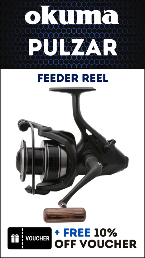 Okuma Pulzar 6000/7000 Feeder Reel - Built for Fast Rivers and Big Lakes
