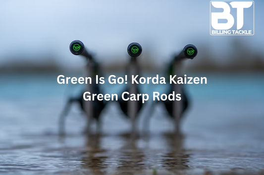 Green Is Go! Korda Kaizen Green Carp Rods