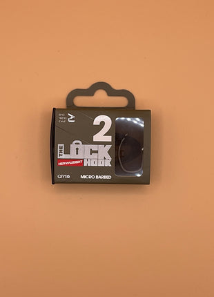 OMC lock hook size 2 micro barbed (heavyweight) by Billing Tackle