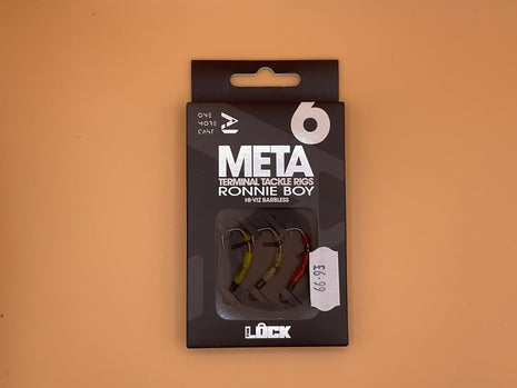 OMC meta Ronnie boy size 6 hi-viz barbless by Billing Tackle