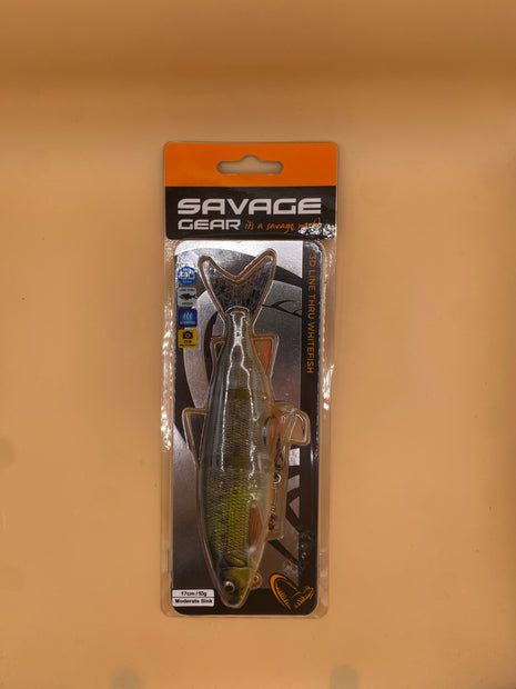 Savage Gear 3D Line Thru Whitefish (17cm/53g - Moderate Sink)