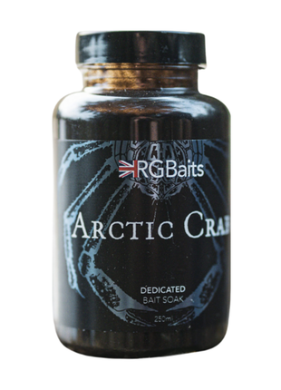 RG Baits Arctic Crab Bait Soak 250ml by Billing Tackle