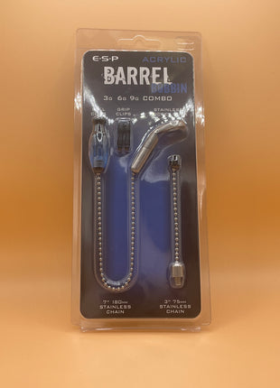 Esp acrylic barrel bobbin (blue) by Billing Tackle