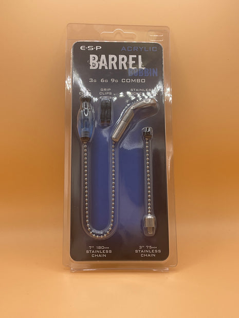 Esp acrylic barrel bobbin (blue)