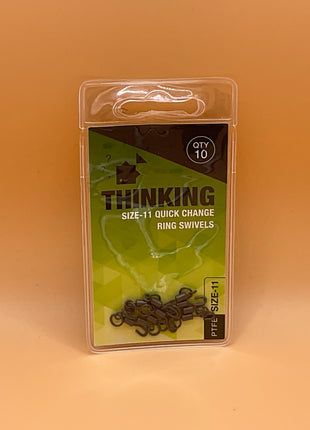 Thinking anglers size 11 quick change ring swivel by Billing Tackle