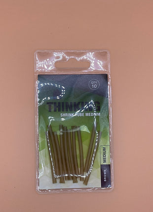 Thinking anglers shrink tube medium (brown) by Billing Tackle