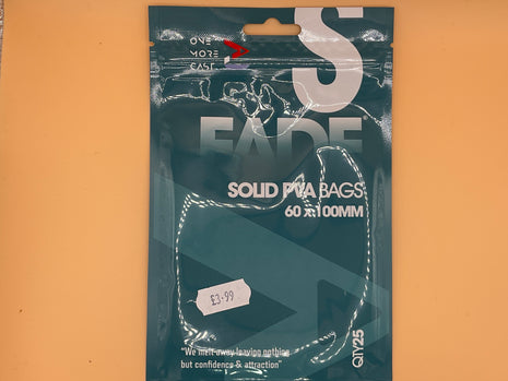 OMC fade solid PVA bags 60x100mm by Billing Tackle