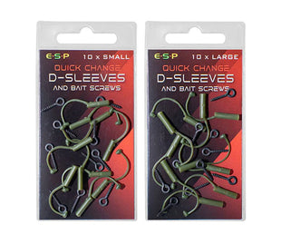 Esp quick change D-sleeves and bait screws by Billing Tackle