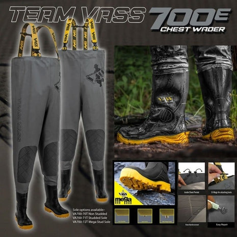 Team Vass 700 Chest Wader