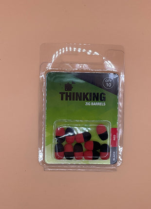 Thinking anglers zig barrels red/black by Billing Tackle