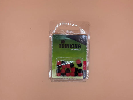 Thinking anglers zig barrels red/black by Billing Tackle
