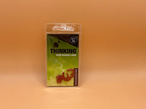 Thinking anglers grub kickers large (red) by Billing Tackle