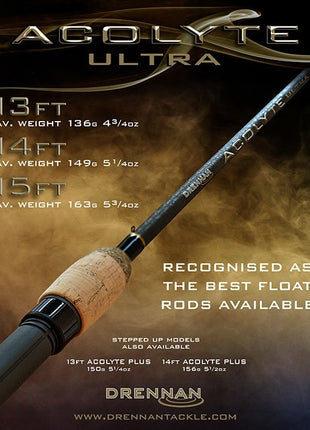 Drennan Acolyte Ultra Float Rods | All Sizes from £209.99