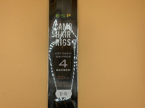 Esp camo hair rigs barbed (4)