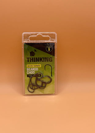 Thinking anglers micro barbed beaked chod size 5 by Billing Tackle