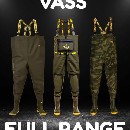 VASS Waders - All Models, All Sizes