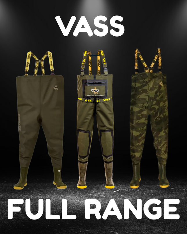 VASS Waders - All Models, All Sizes
