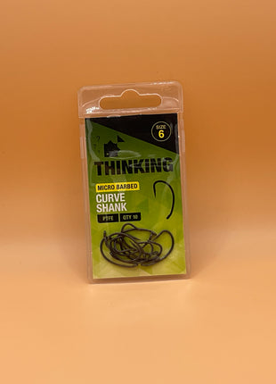 Thinking anglers micro barbed curve shank size 6 by Billing Tackle