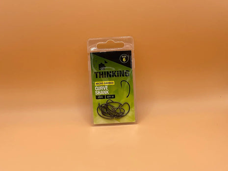 Thinking anglers micro barbed curve shank size 6 by Billing Tackle