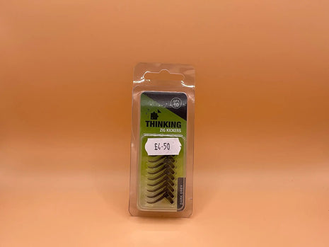 Thinking anglers zig kickers (dark grey) by Billing Tackle