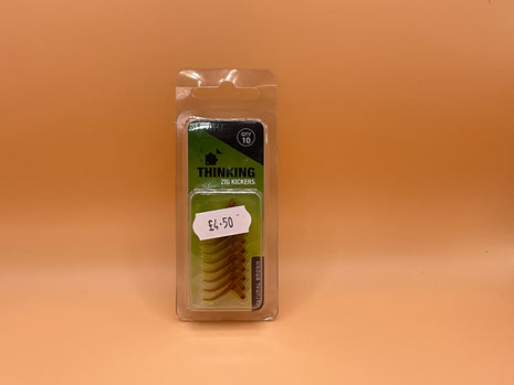 Thinking anglers zig kickers (natural brown) by Billing Tackle