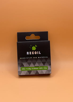 Thinking anglers recoil chod/stiff rig material 20m (25lb) by Billing Tackle