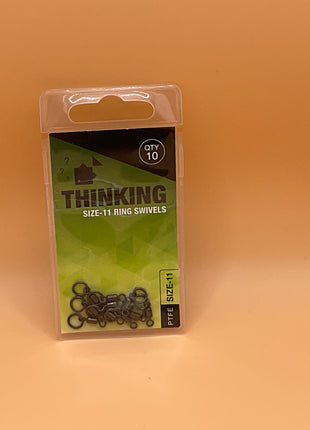Thinking angler size 11 ring swivels