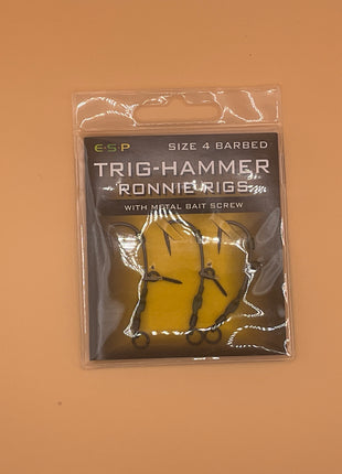 Esp trig hammer Ronnie rigs barbed (4) by Billing Tackle