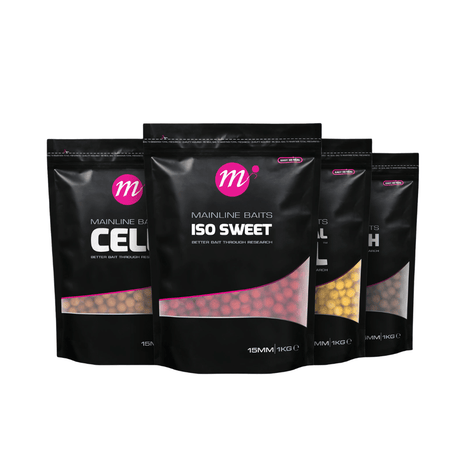 Mainline Shelf Life Boilies 5kg Full Range | Cell | Essential Cell | ISO Sweet | ISO Fish