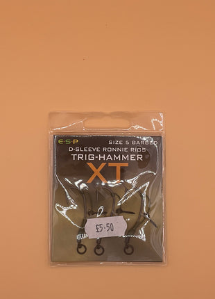 Esp trig hammer xt ronnie rig barbed (5) by Billing Tackle