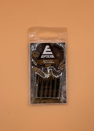 Evolve weight clip tail rubber by Billing Tackle