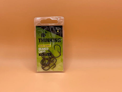 Thinking anglers micro barbed beaked chod size 4 by Billing Tackle