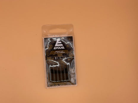 Evolve weight clip tail rubbers