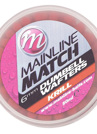 Mainline Match Dumbell Wafters – 6mm, 8mm & 10mm in All Flavors