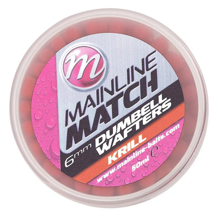 Mainline Match Dumbell Wafters – 6mm, 8mm & 10mm in All Flavors