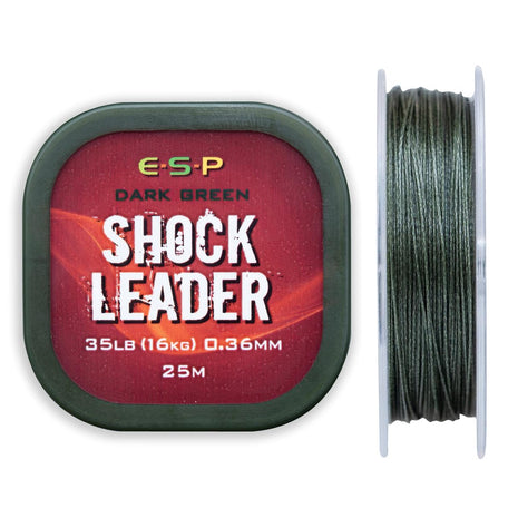 Esp dark green shock leader 35lb