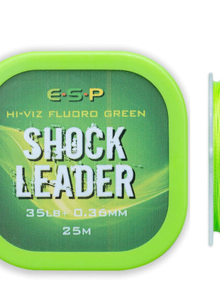 Esp shock leader flouro green by Billing Tackle