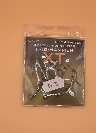 Esp trig hammer Ronnie rigs barbed (4) by Billing Tackle