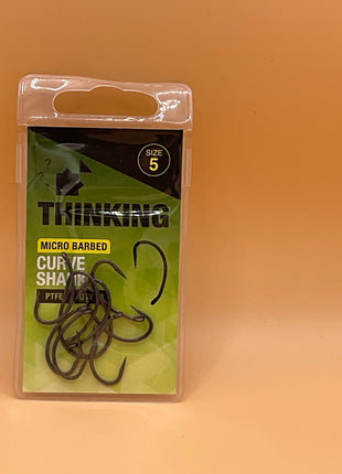 Thinking anglers micro barbed curve shank size 5 by Billing Tackle