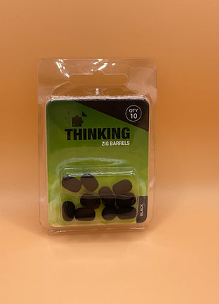 Thinking anglers zig barrels (black) by Billing Tackle