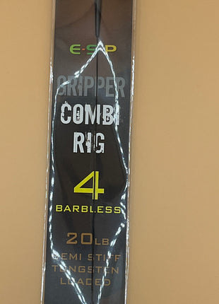 Esp gripper combi rig barbless (4) brown by Billing Tackle