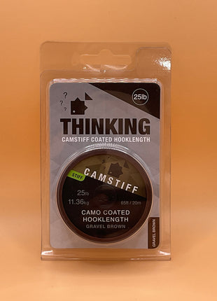 Thinking anglers camstiff 20m gravel brown by Billing Tackle