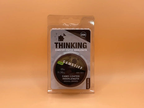 Thinking anglers camstiff 20m gravel brown by Billing Tackle