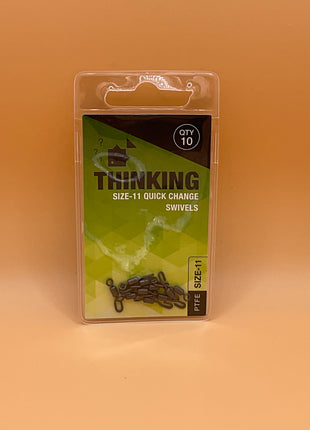 Thinking anglers size 11 quick change swivels by Billing Tackle