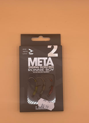 OMC meta Ronnie boy size 2 hi-viz micro barbed by Billing Tackle