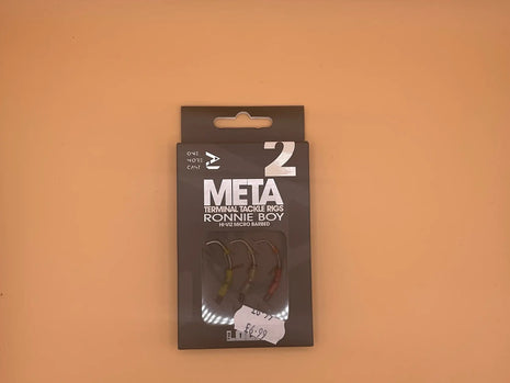 OMC meta Ronnie boy size 2 hi-viz micro barbed by Billing Tackle