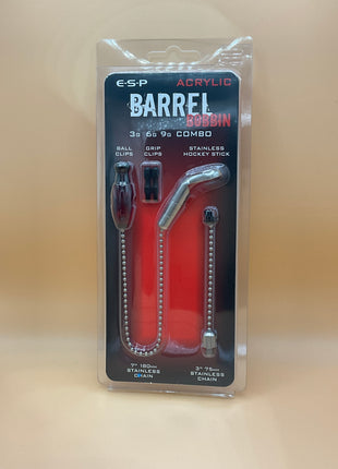 Esp acrylic barrel bobbin (red) by Billing Tackle