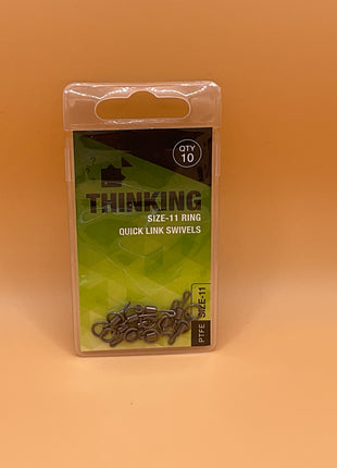Thinking anglers size 11 ring quick link swivel by Billing Tackle