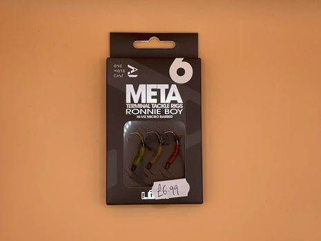 OMC meta Ronnie boy size 6 micro barbed hi-viz by Billing Tackle